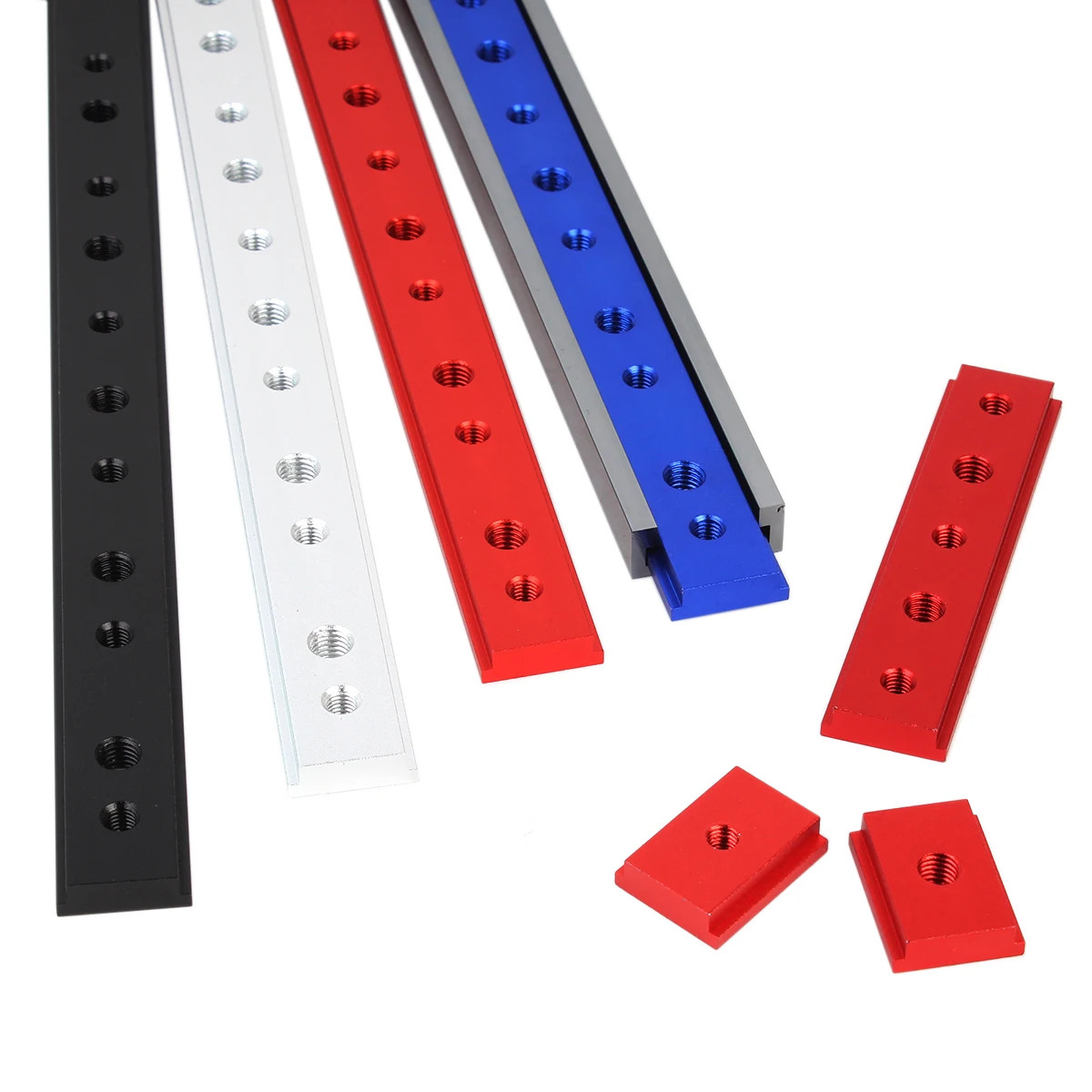 T-Slot T-Track Slider Nut M6/M8 Aluminum Alloy Sliding Nut Woodworking Jig Tools