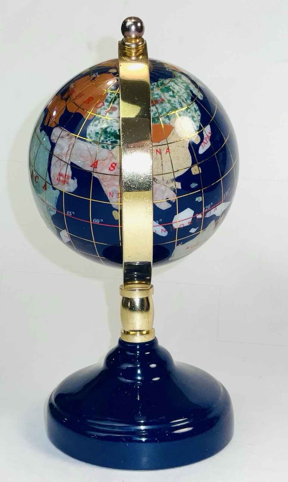 Globe World Map Desktop Globe 6" Deep Blue