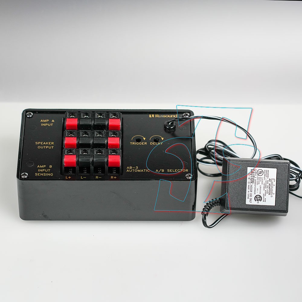 Russound AB-3 Automatic Amplifier A B Speaker Selector 400W 12VDC NOS