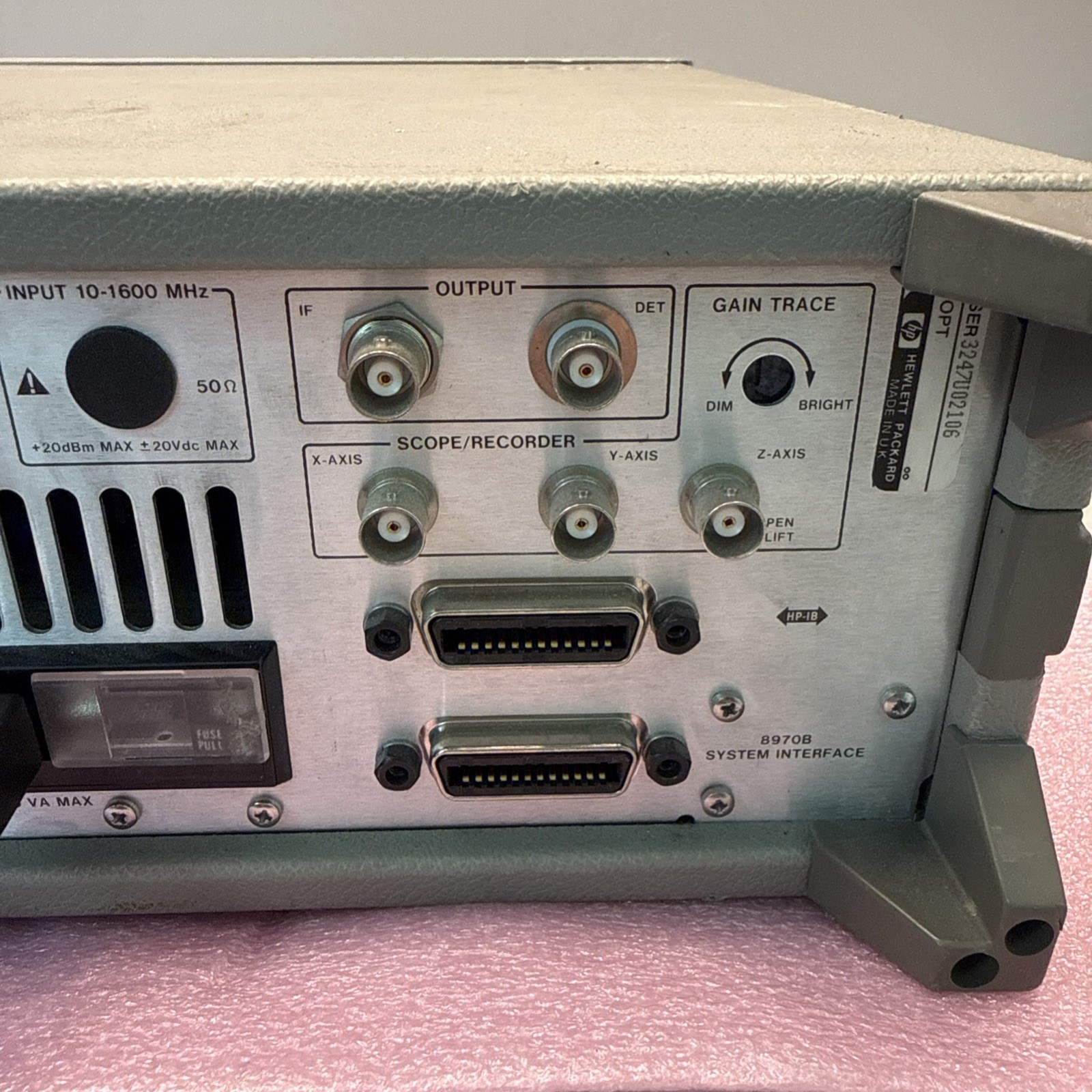 HP 8970B Noise Figure Meter *Working* Ships Fast
