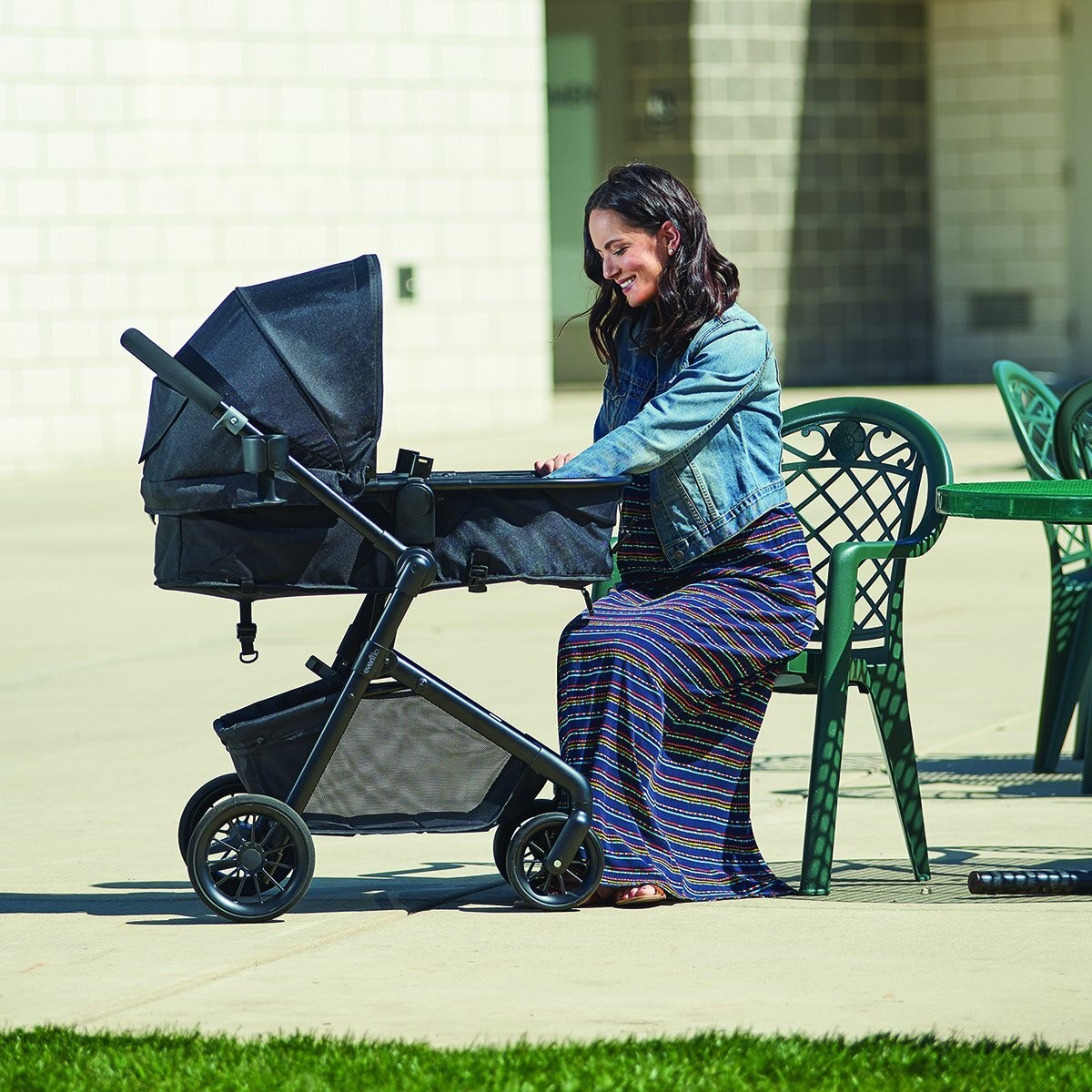 Evenflo Pivot Modular Travel System, Casual Gray (New)