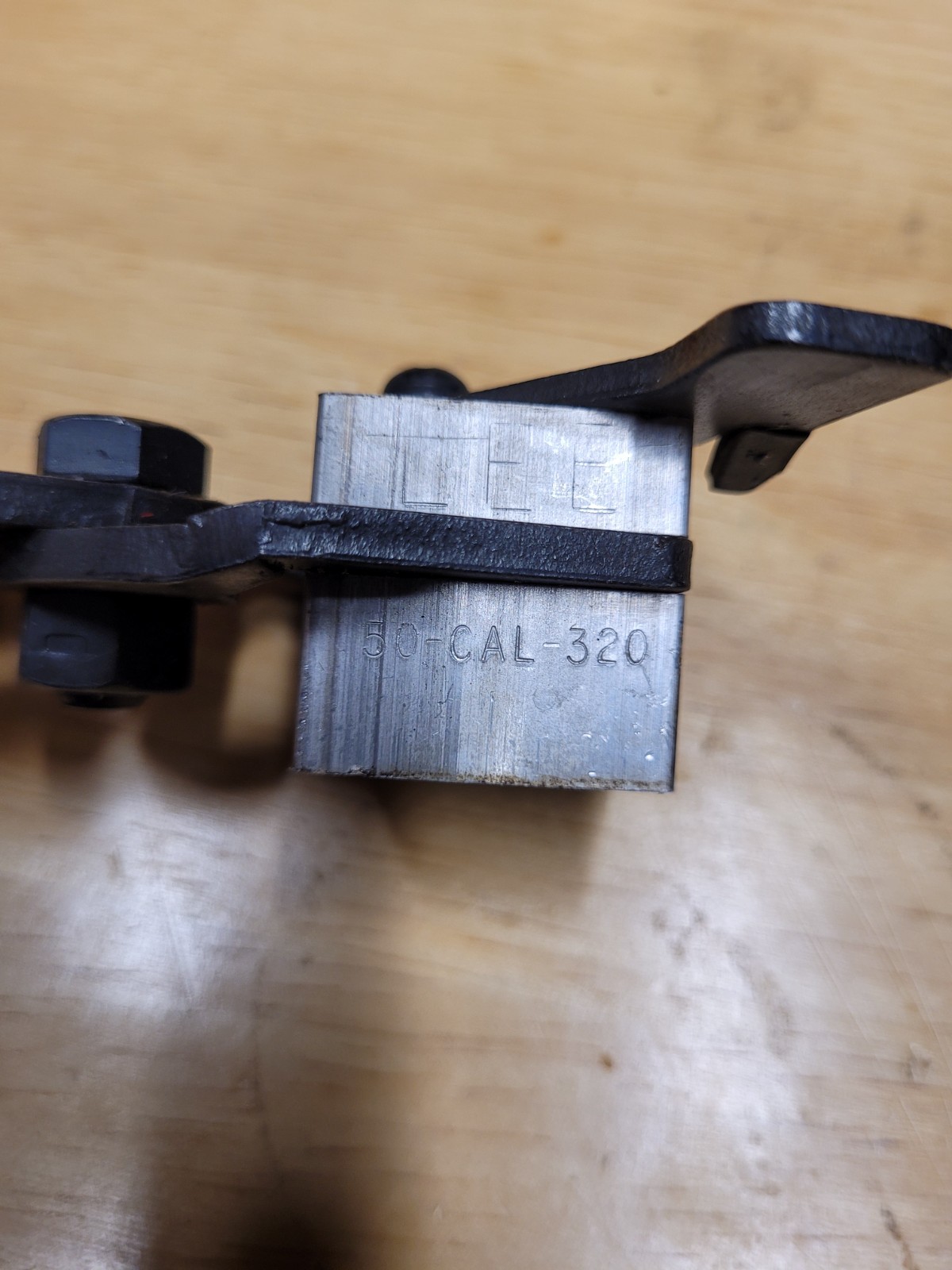 Vintage Lee Precision 50-CAL-320 Bullet Mold With Wooden Handles .50 Cal Reloadi