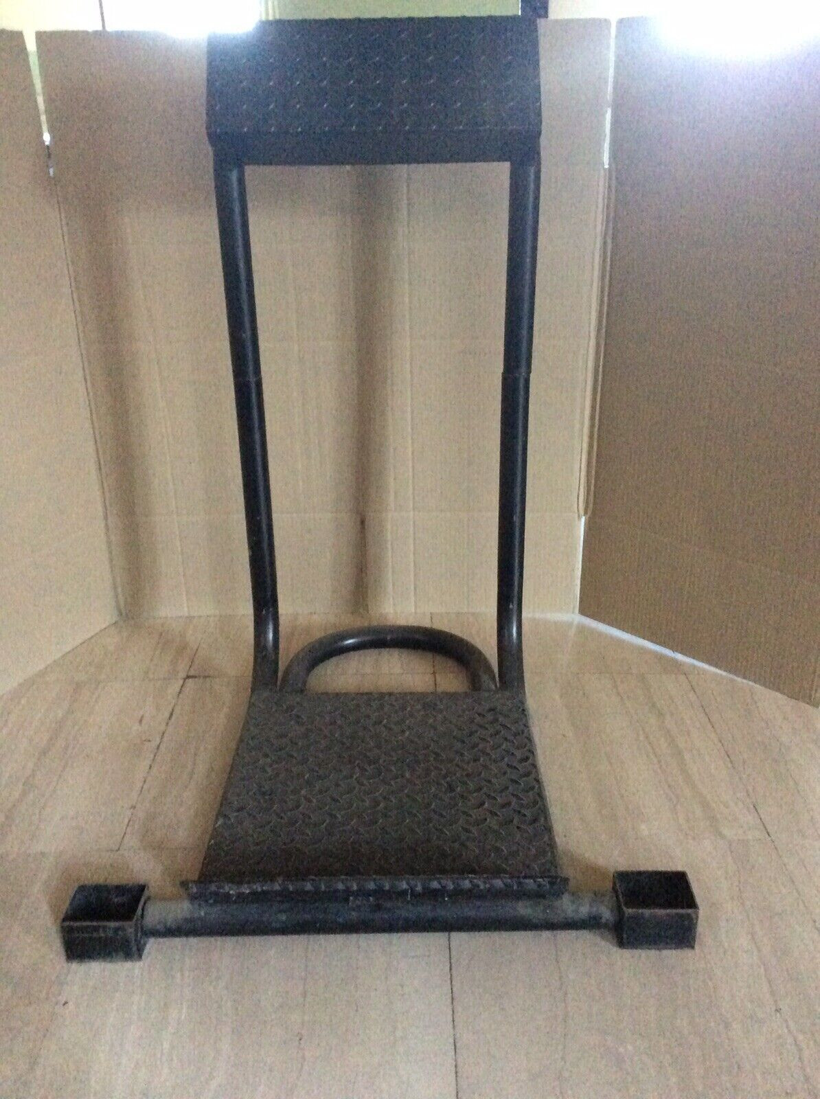 Heavy Duty Metal Pinball Back Stool Backrest Black