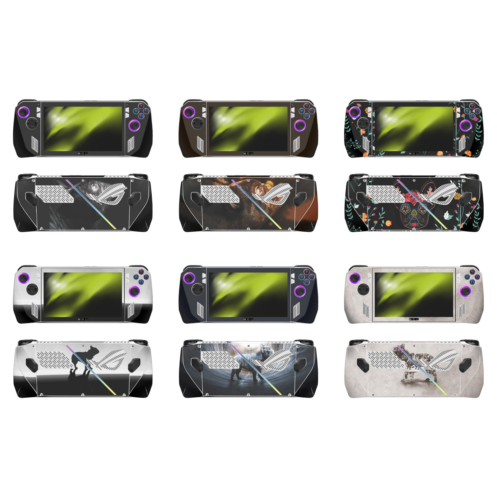 OFFICIAL KLAUDIA SENATOR FRENCH BULLDOG VINYL SKIN DECAL FOR ASUS ROG ALLY