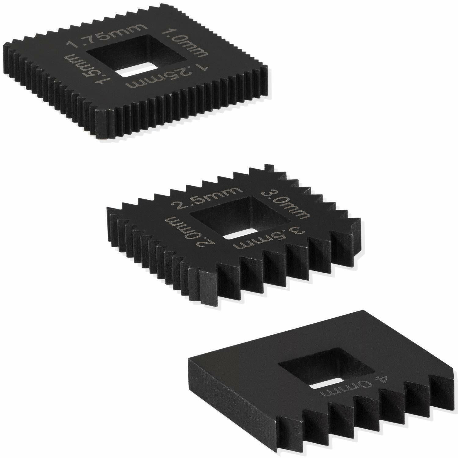 3PCS Metric Dies for 7402 Outside Thread Chaser for OTC 202817 Repair Tool