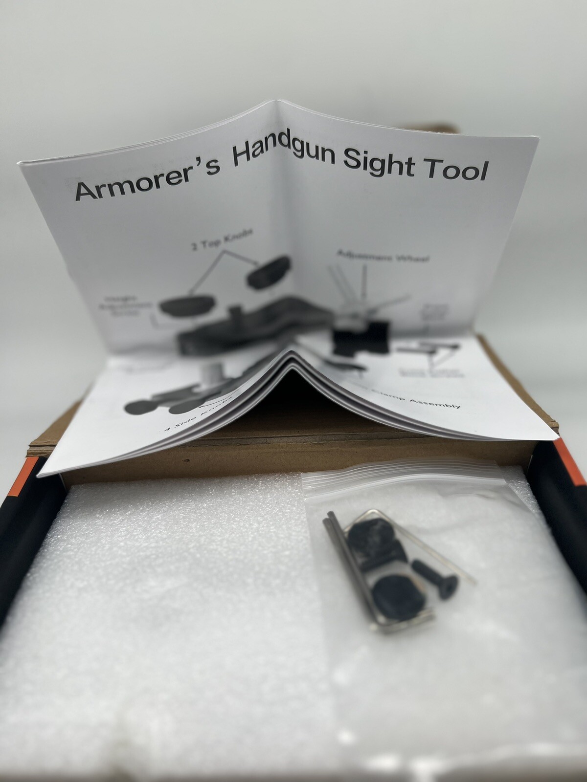 Sight Pusher Tool Front & Rear Sight Prong Assembly Tool for Semi-Automatic
