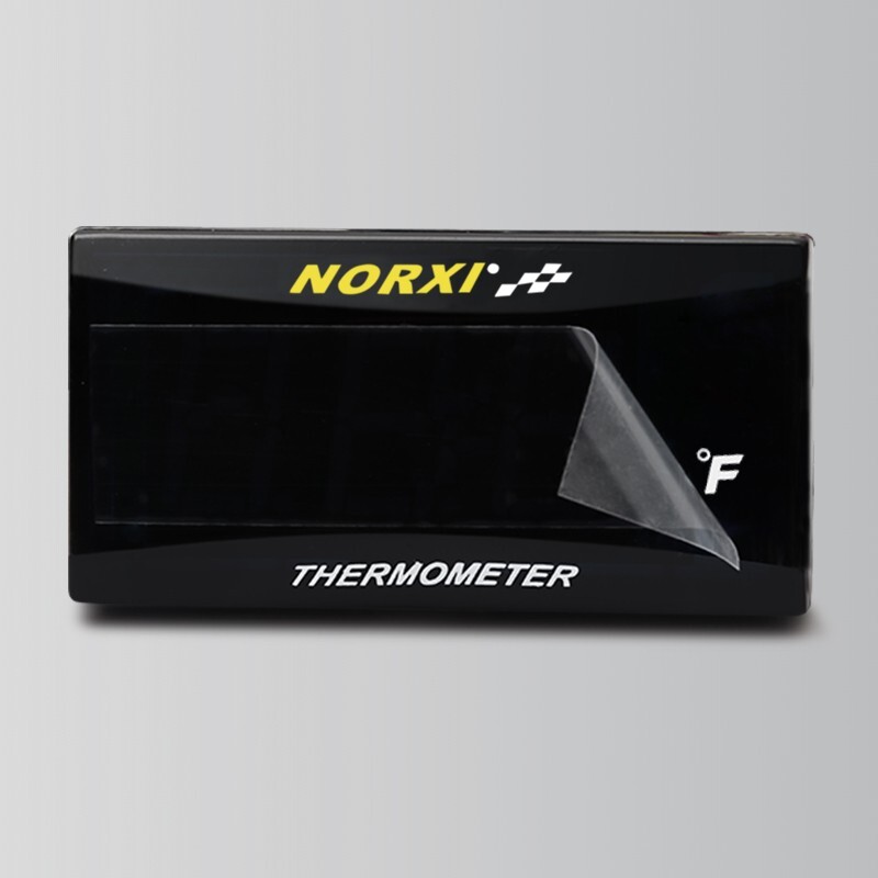 Koso Water Temperature Gauge Fahrenheit thermometer Norxi Meter RED Motorcycle