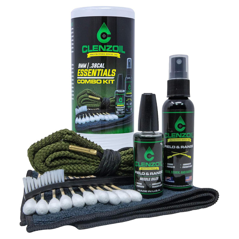 Clenzoil Field Range Pistol Rifle Essentials Gun Cleaning Kit Clp Spray Oiler