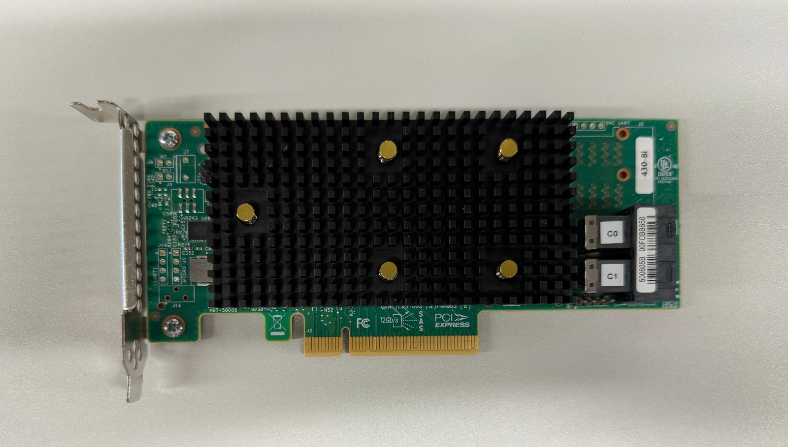01KN500 LENOVO THINKSYSTEM 430-8I 12G SAS/SATA HOST BUS ADAPTER