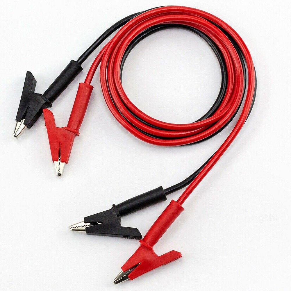 For Clips Electrical Test Leads Set 15A For Jumper Wires With Copper Clips
