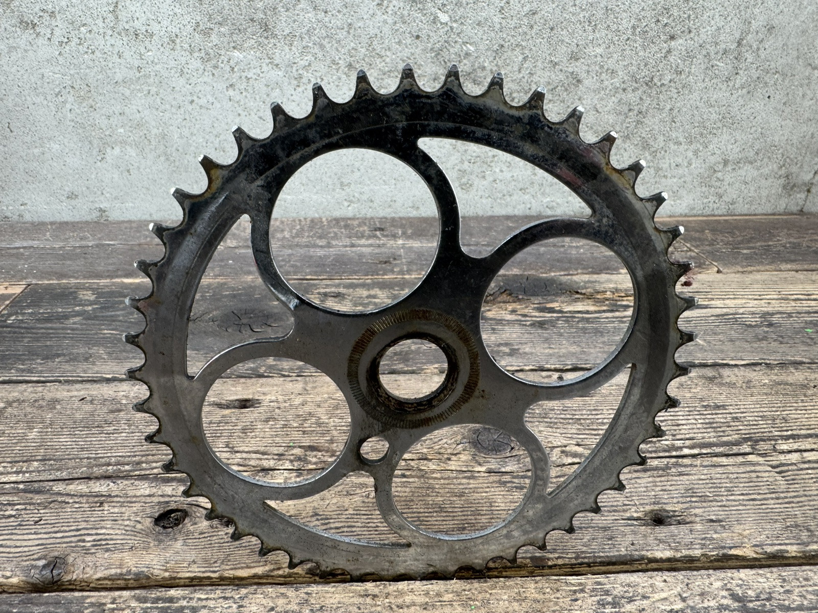 46t Steel Bike Sprocket Chainring Vintage Old School Bike