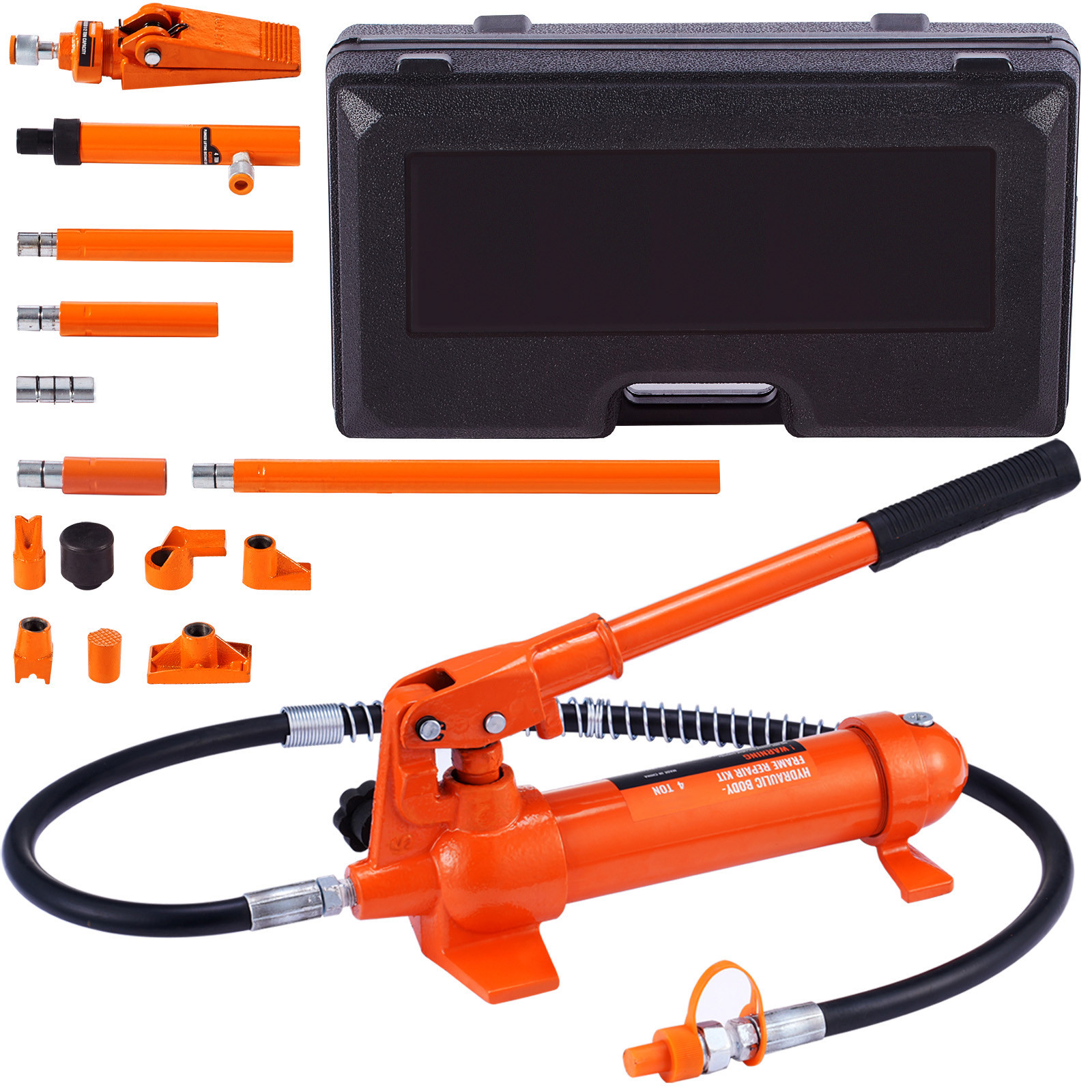 4 Ton Porta Power Hydraulic Jack Air Pump Lift Ram Body Frame Repair Kits