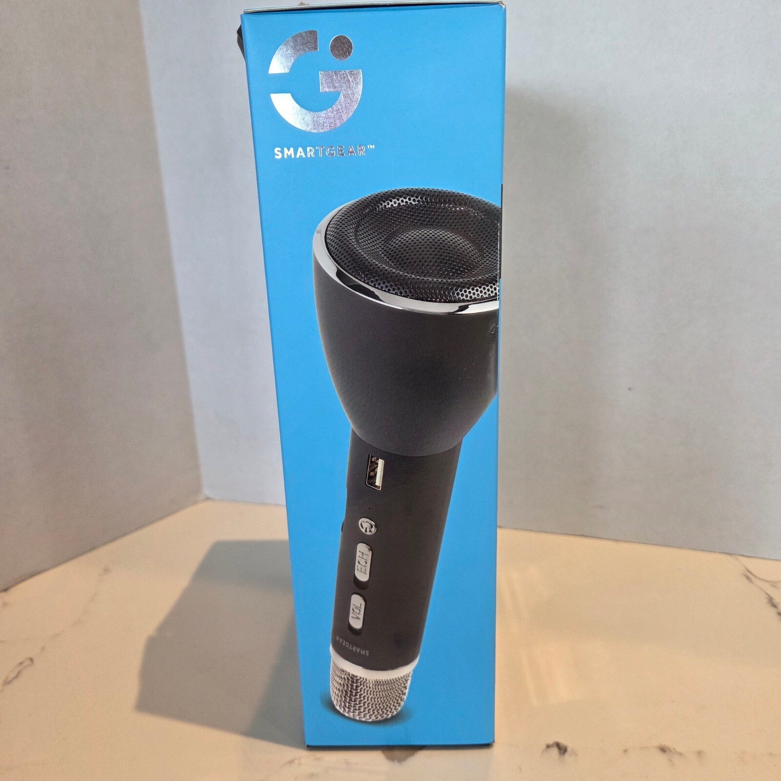 SmartGear Wireless Karaoke Microphone Built-in Speaker Bluetooth Rechargeable