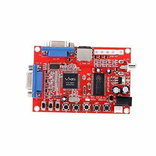 Arcade machine Video Game Converter pcb VGA TO CGA CVBS S-VIDEO transfer PC VGA