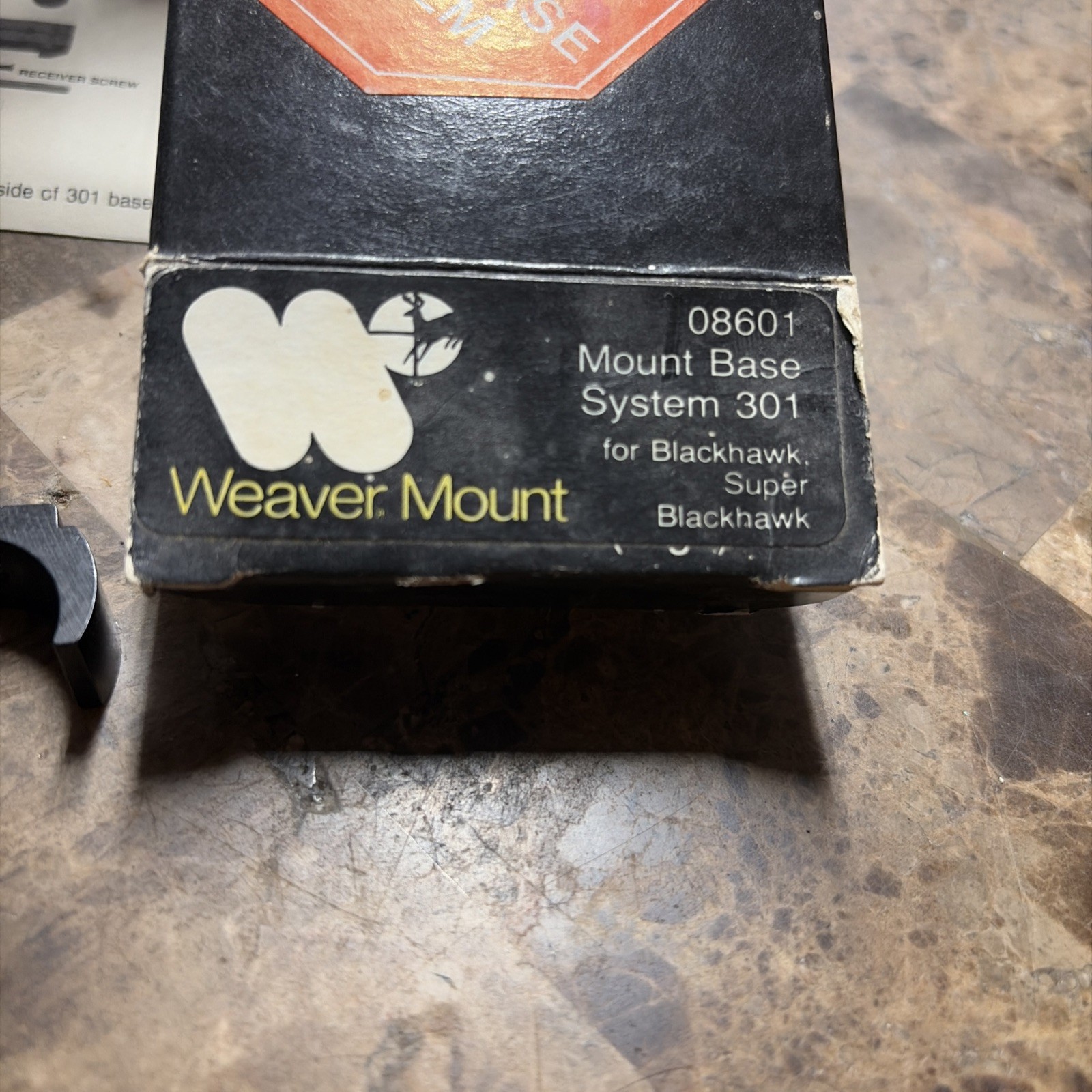 Weaver Ruger Blackhawk,super Blackhawk Scope Mount Base System No Gunsmithimg