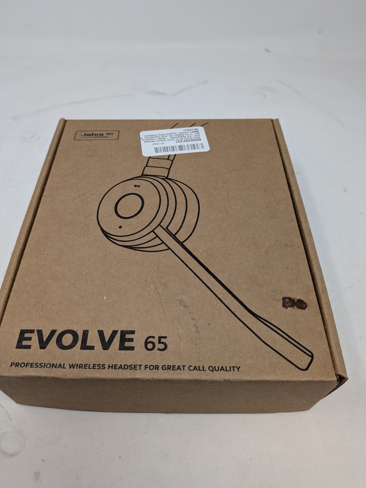 Jabra Evolve 65 TE Stereo Wireless Headset USB-A MS Stereo (6699-833-309-01)