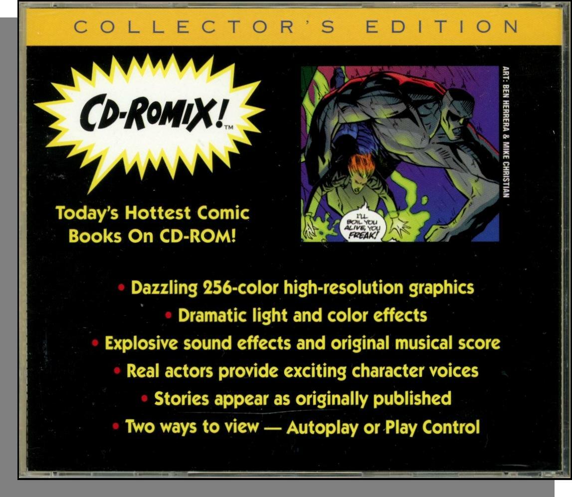 CD-ROMIX: Freex #1 (1993) - New Malibu Comics CD-ROM!
