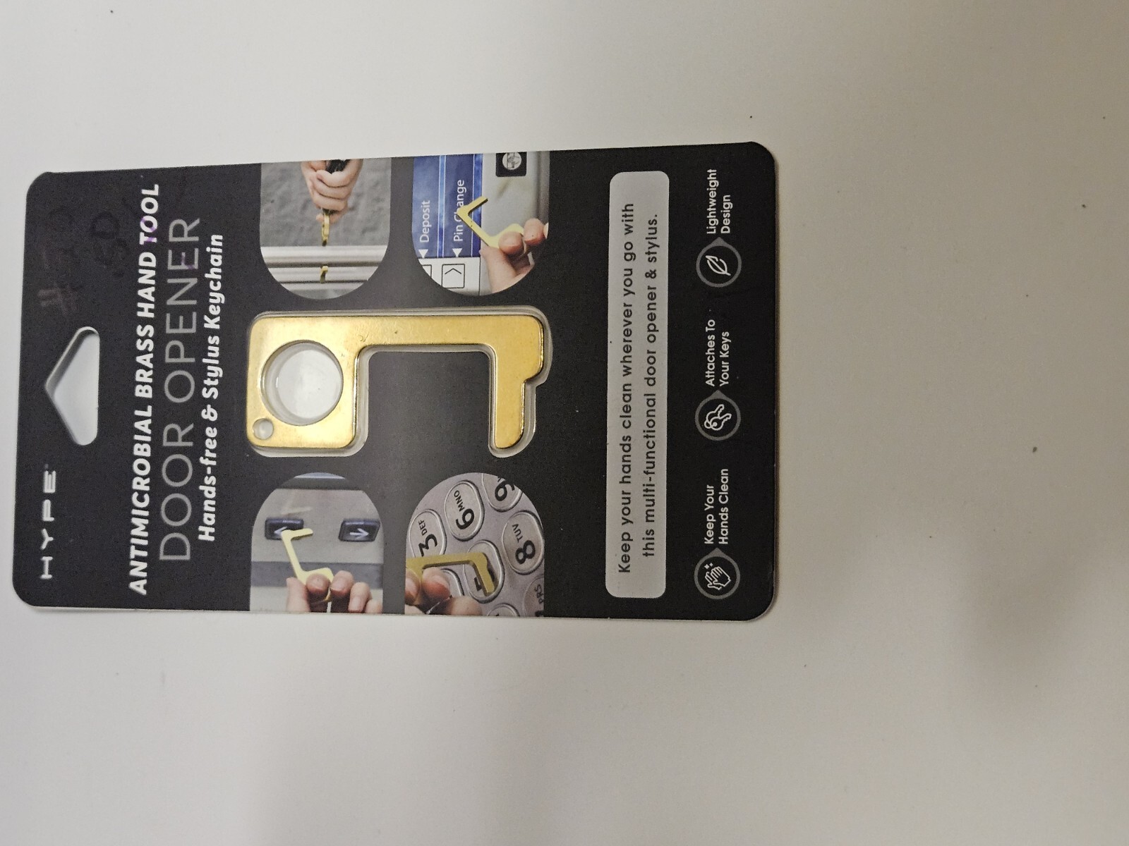 antimicrobial brass hand tools