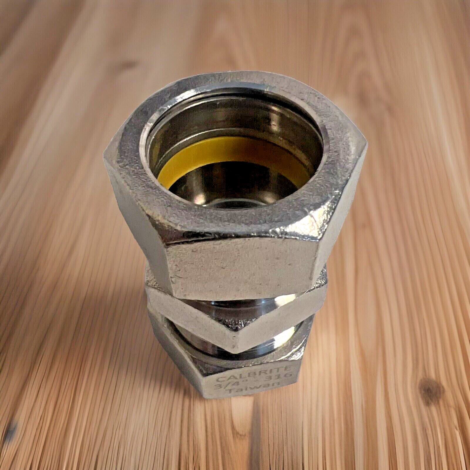 CALBRITE Compression Coupling: 316 Stainless Steel 3/4 in Trade