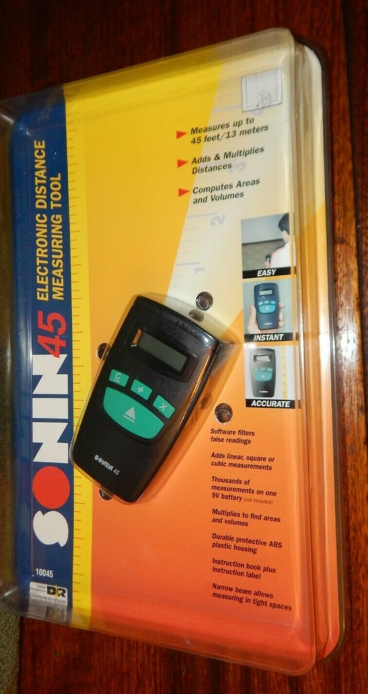 Sonin 45 Electronic Distance Measuring Tool. BRAND NEW, SEALED UNOPENED.