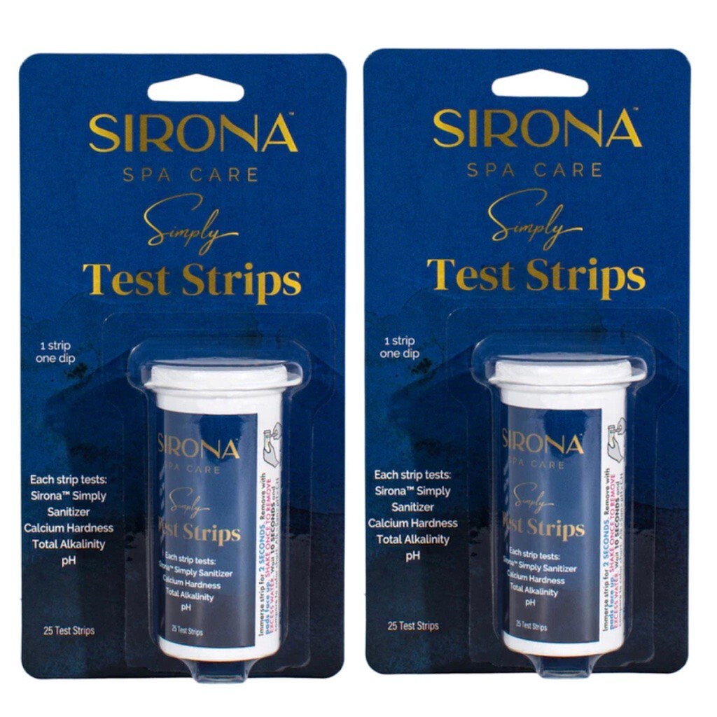 Sirona Simply Test Strips (25 per bottle) (2 Pack)