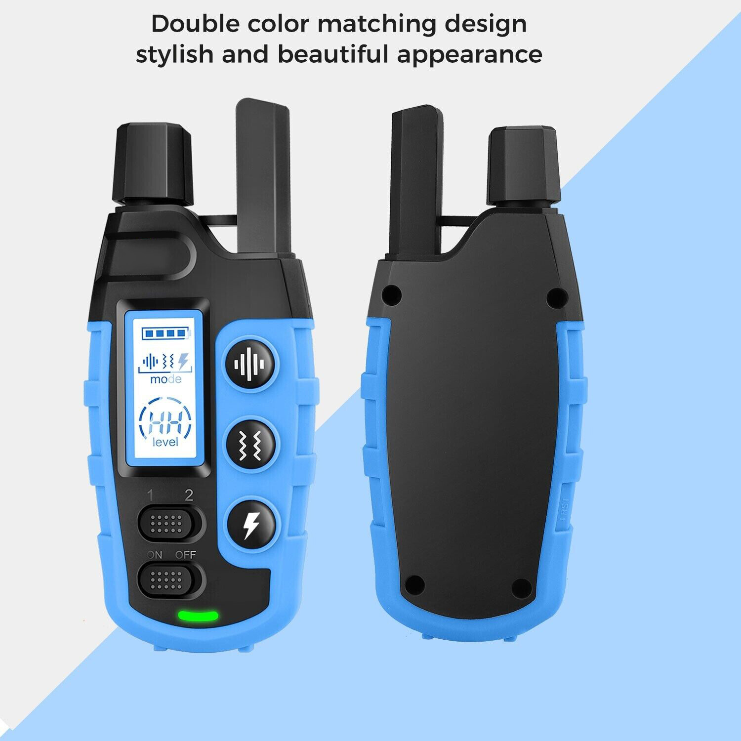 Smart Pet 1100 Yard Remote Dog Training Shock Collar for Small Medium Large Dogs