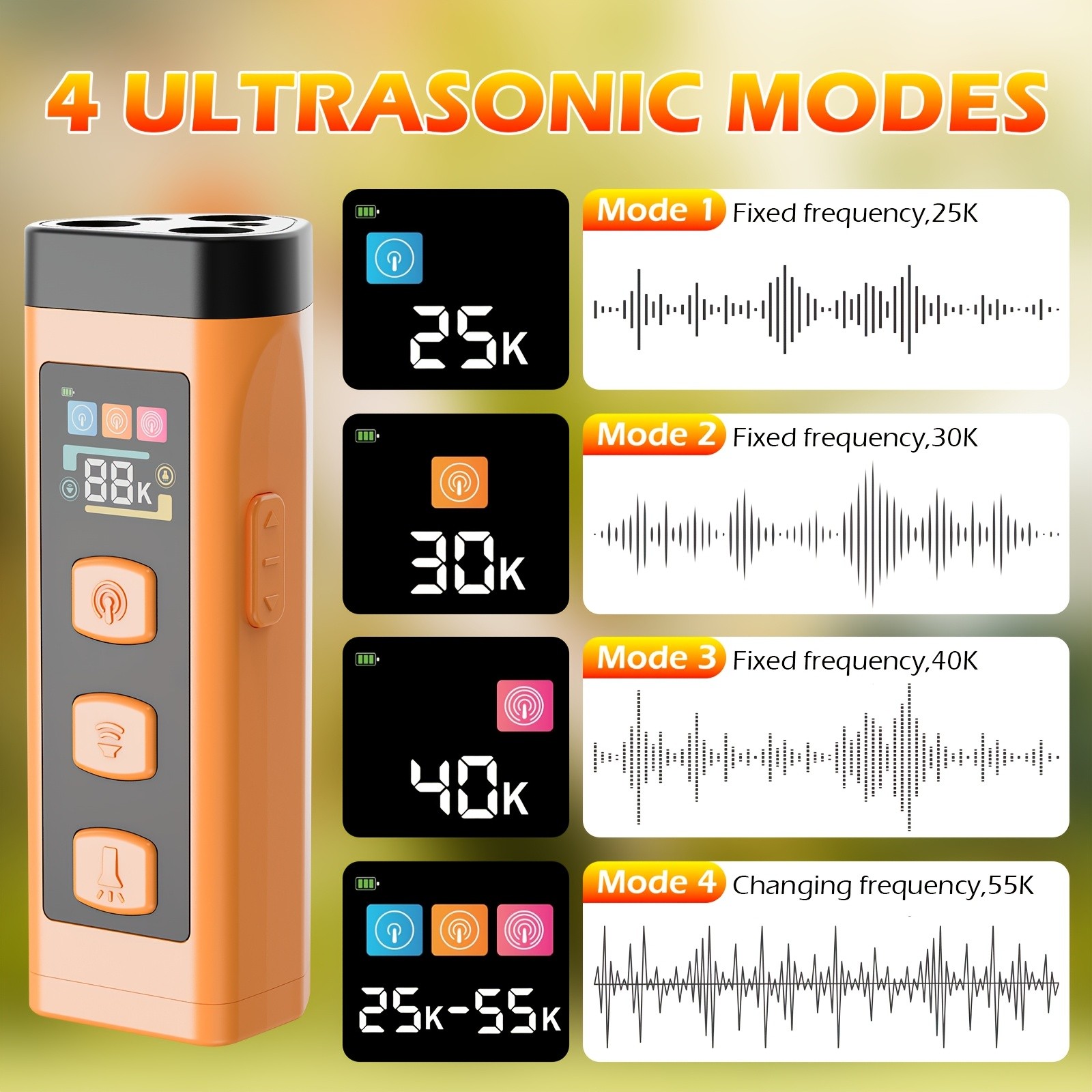Effective Long-Lasting High-Power Strobe-Equipped Pet Anti-Barking Training Tool