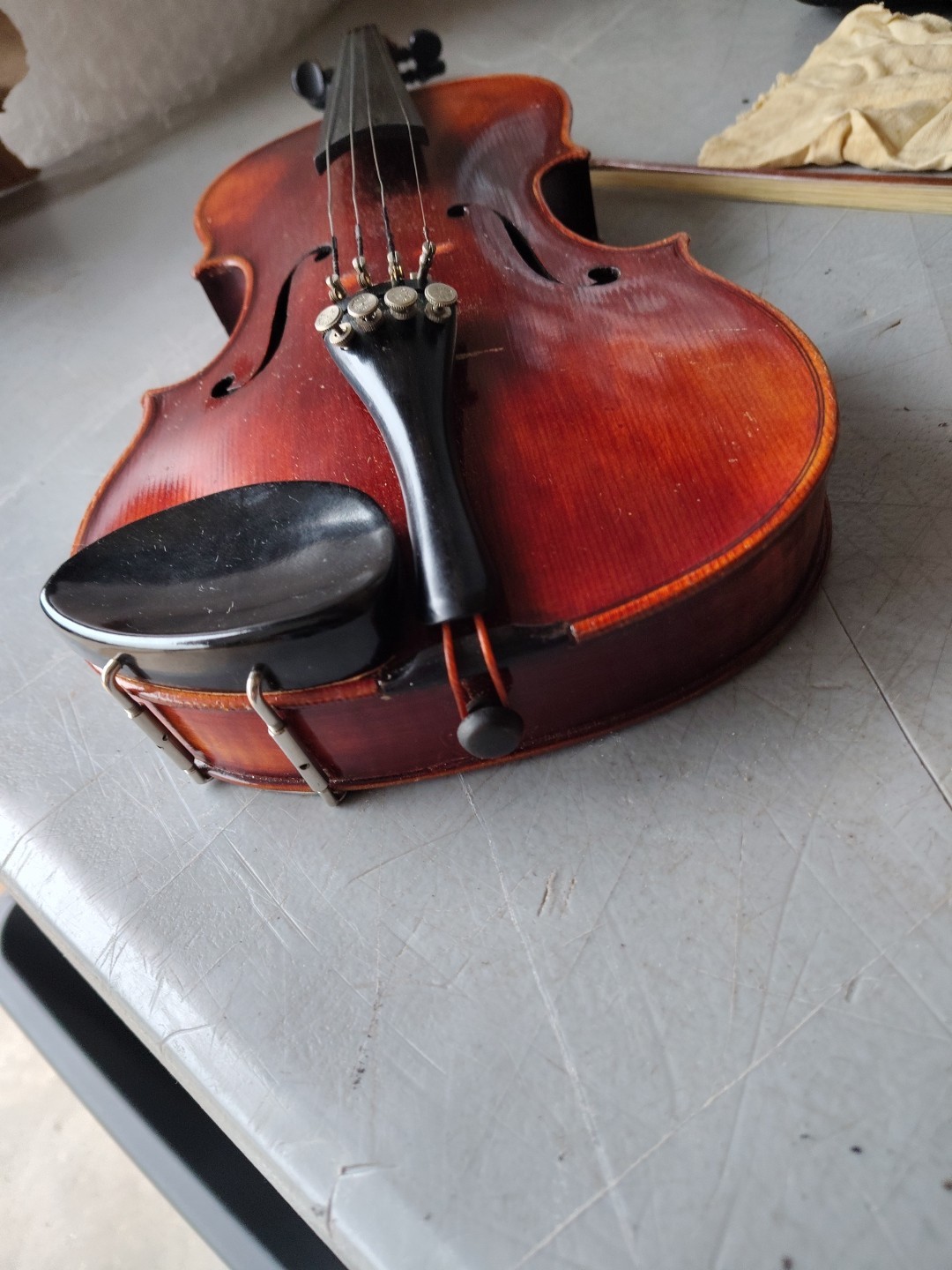 John Juzek Violin With Case Bow Accessories