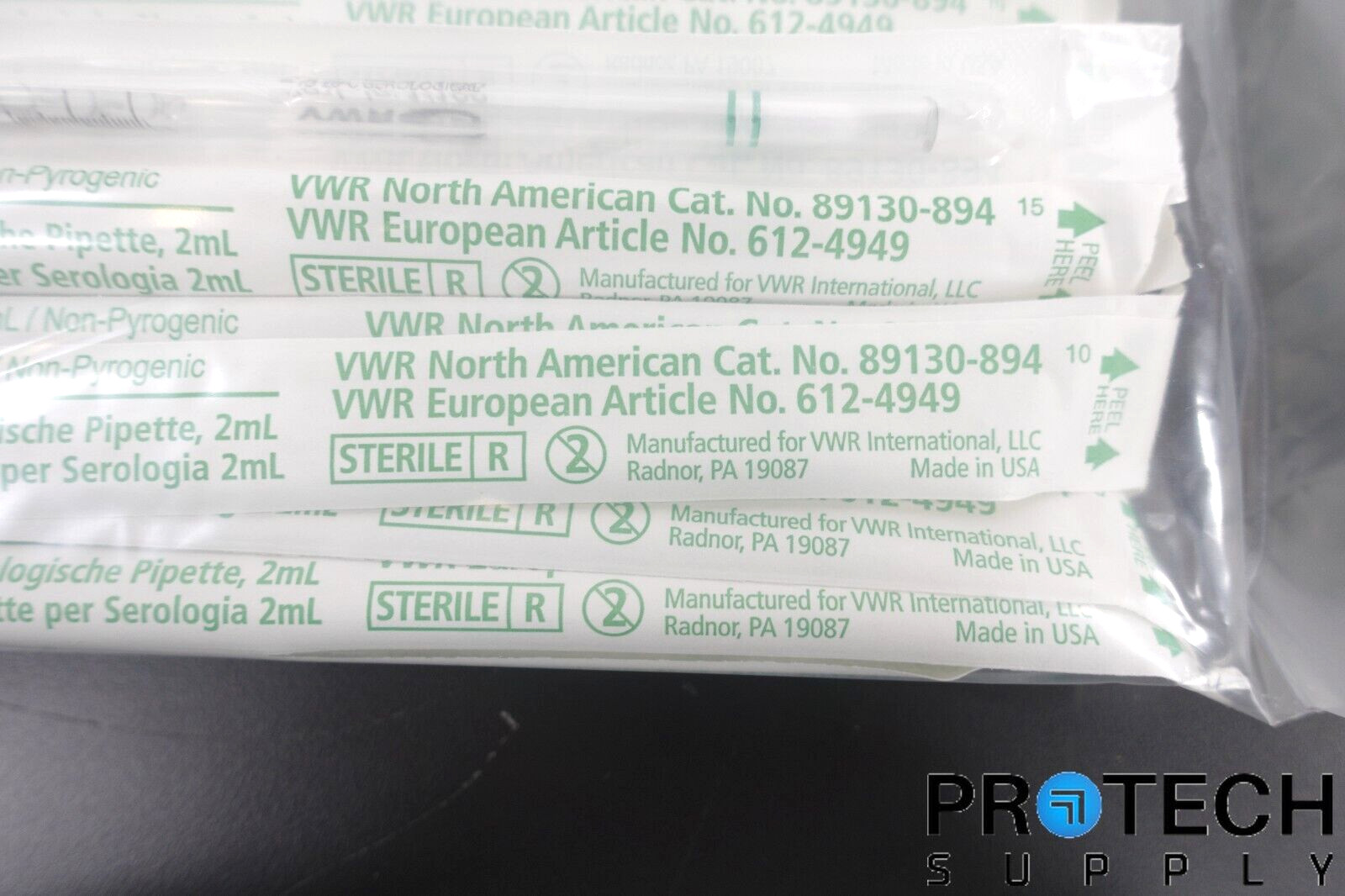 500/Case VWR 89130-894 2mL Disposable Serological Pipets SEALED