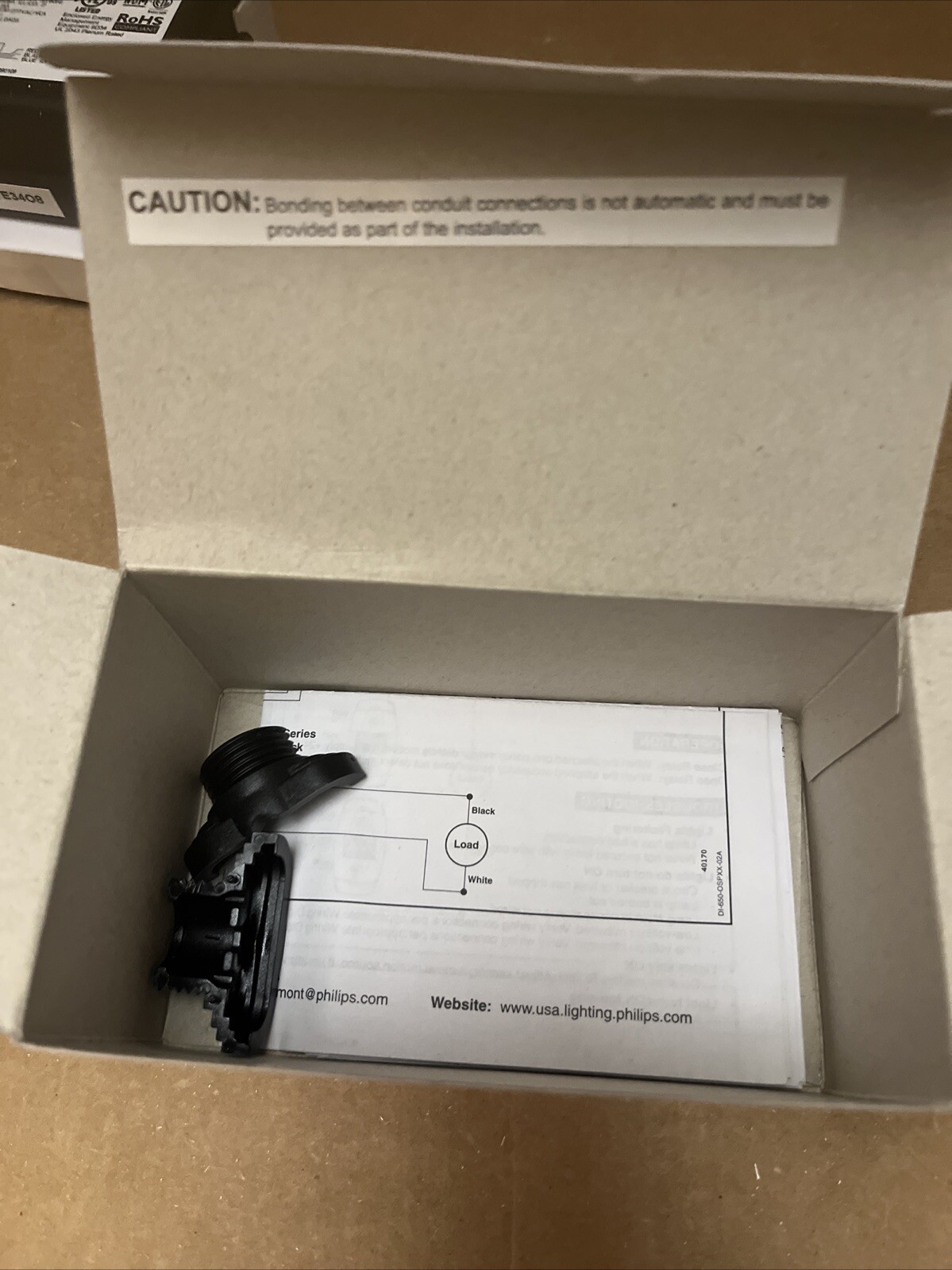 2 Phillips Ceiling Occupancy Motion Sensors 360 24 VDC NIB & (1) Power Pack