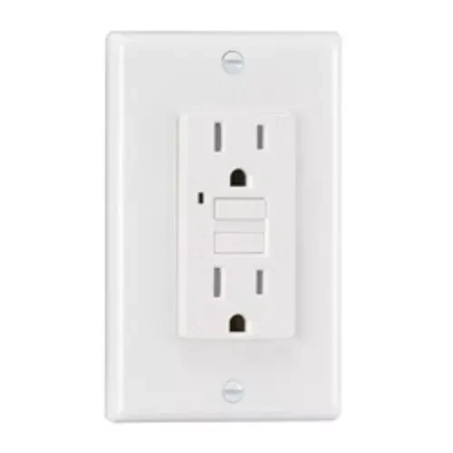 *ROYAL PACIFIC TAMPER RESISTANT GROUND FAULT CIRCUIT INTERRUPTER DUPLEX OUTLET