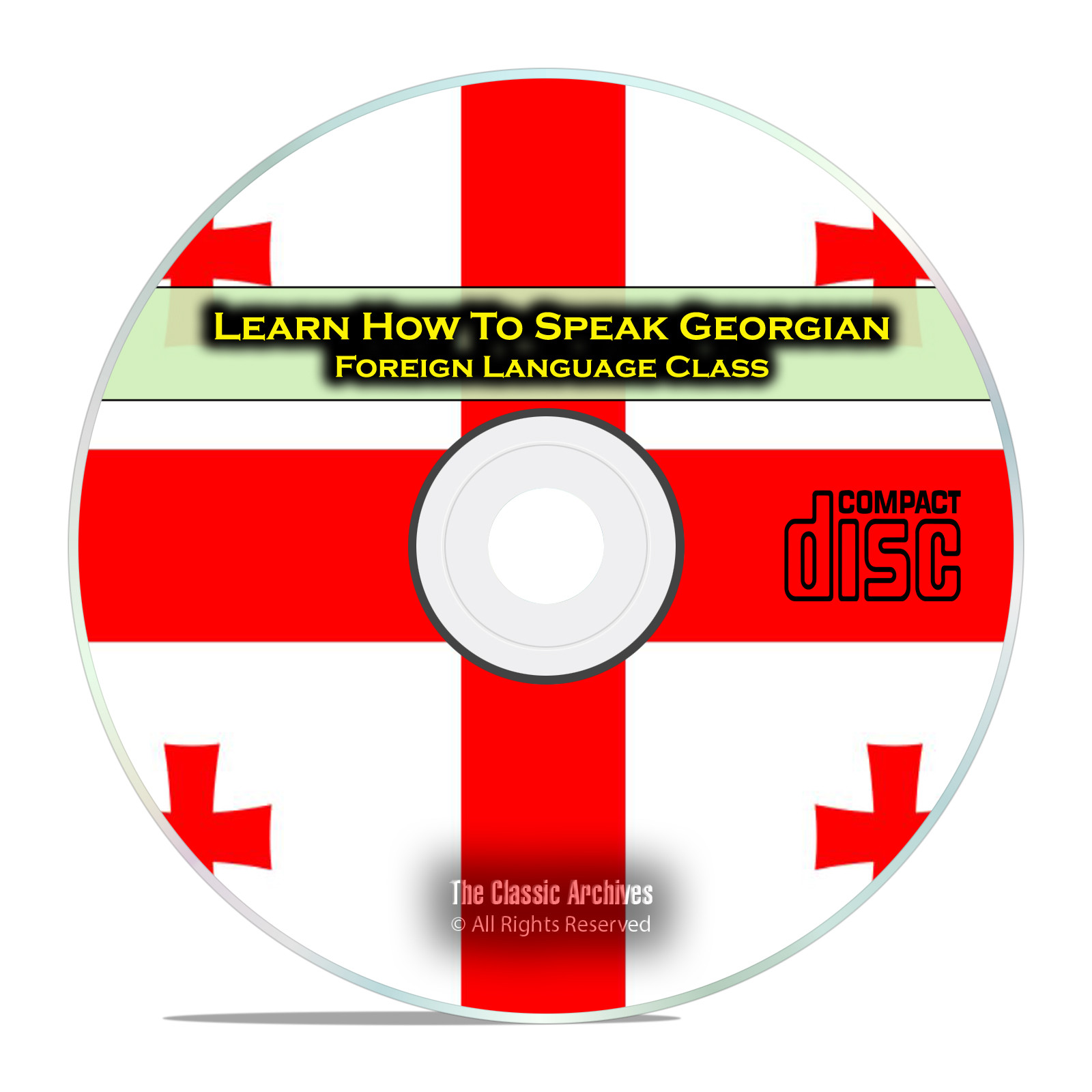 Learn How To Speak Georgian, Fast & Easy Foreign Language Training Course CD G96