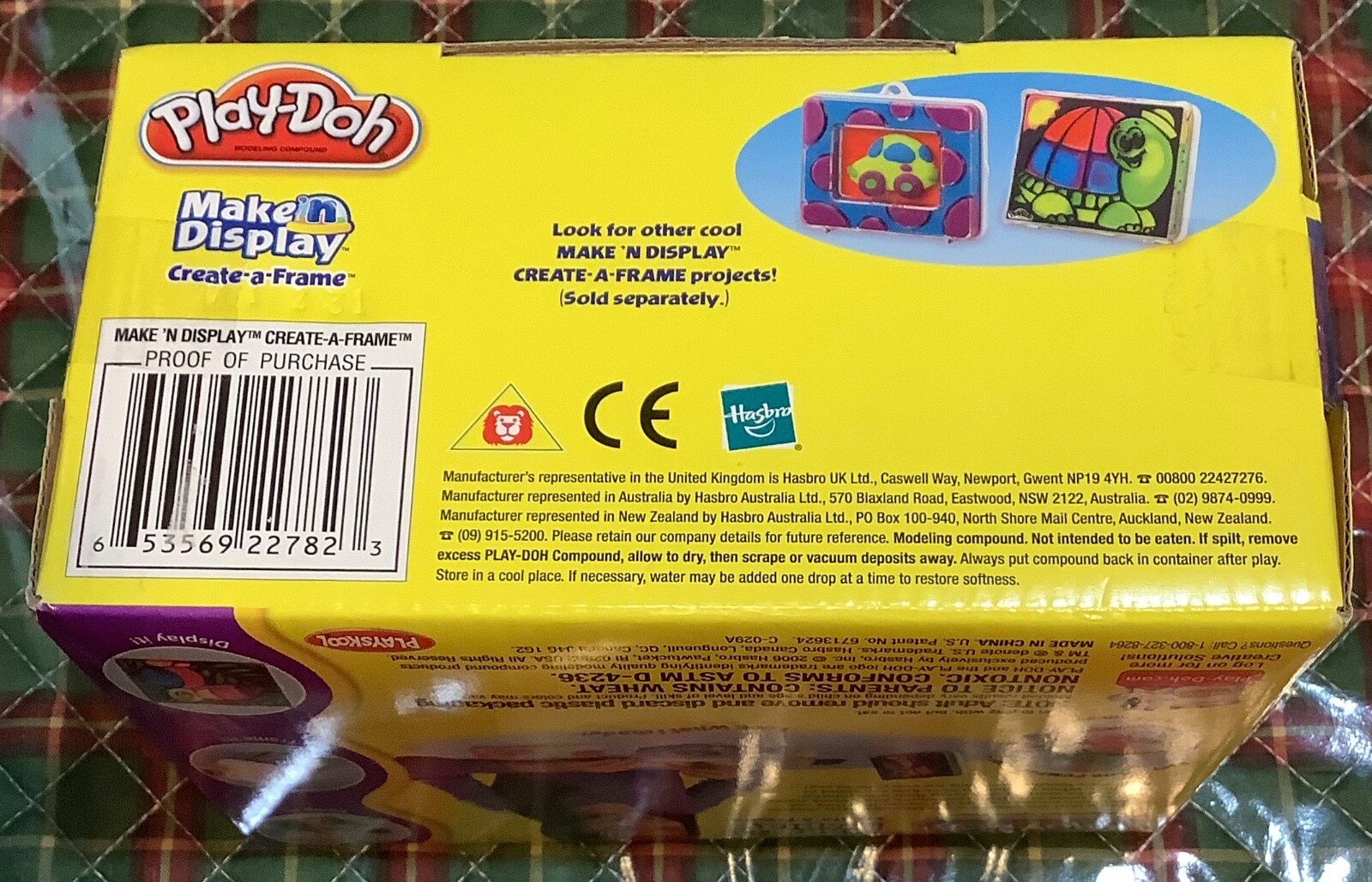 PLAY-DOH MAKE 'N DISPLAY CREATE A FRAME BRAND NEW