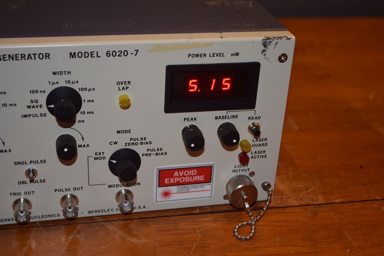 BNC Berkley Nucleonics Corp. 6030-7 Light Pulse Generator