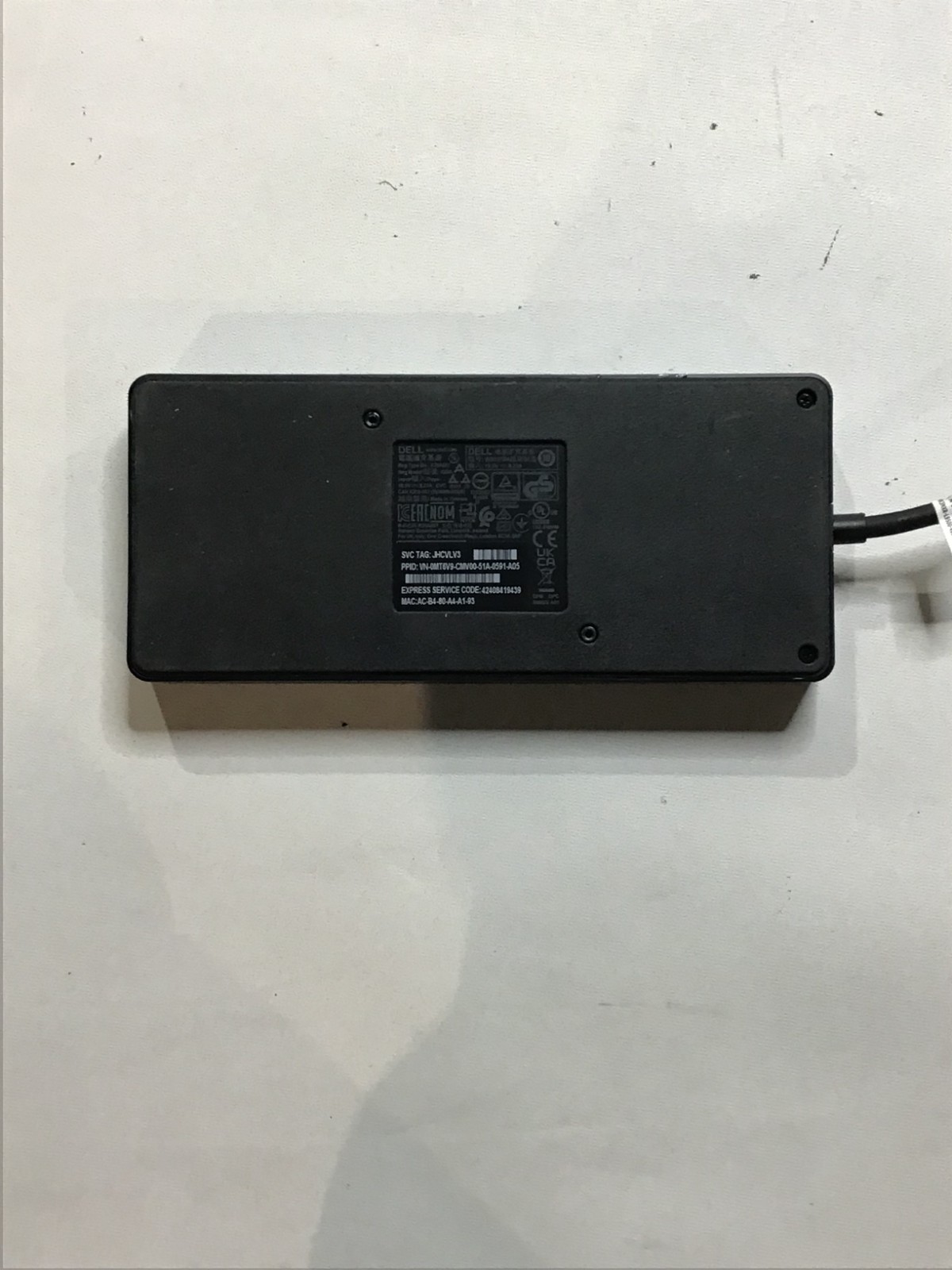 Dell WD22TB4 Thunderbolt 4 Docking Station | Dock Only