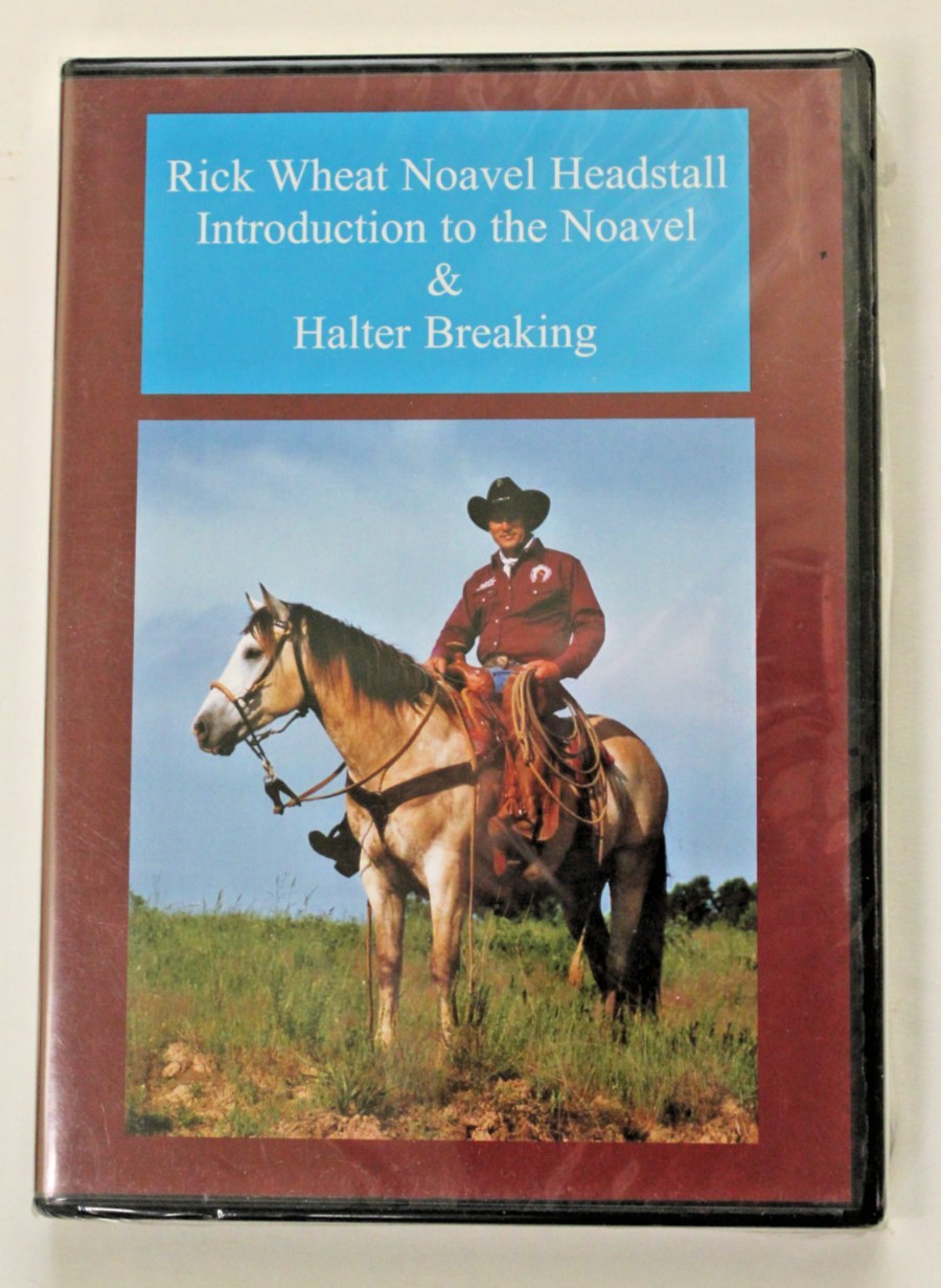 Rick Wheat Noavel Headstall Intro to Noavel & Halter Breaking Instructional DVD