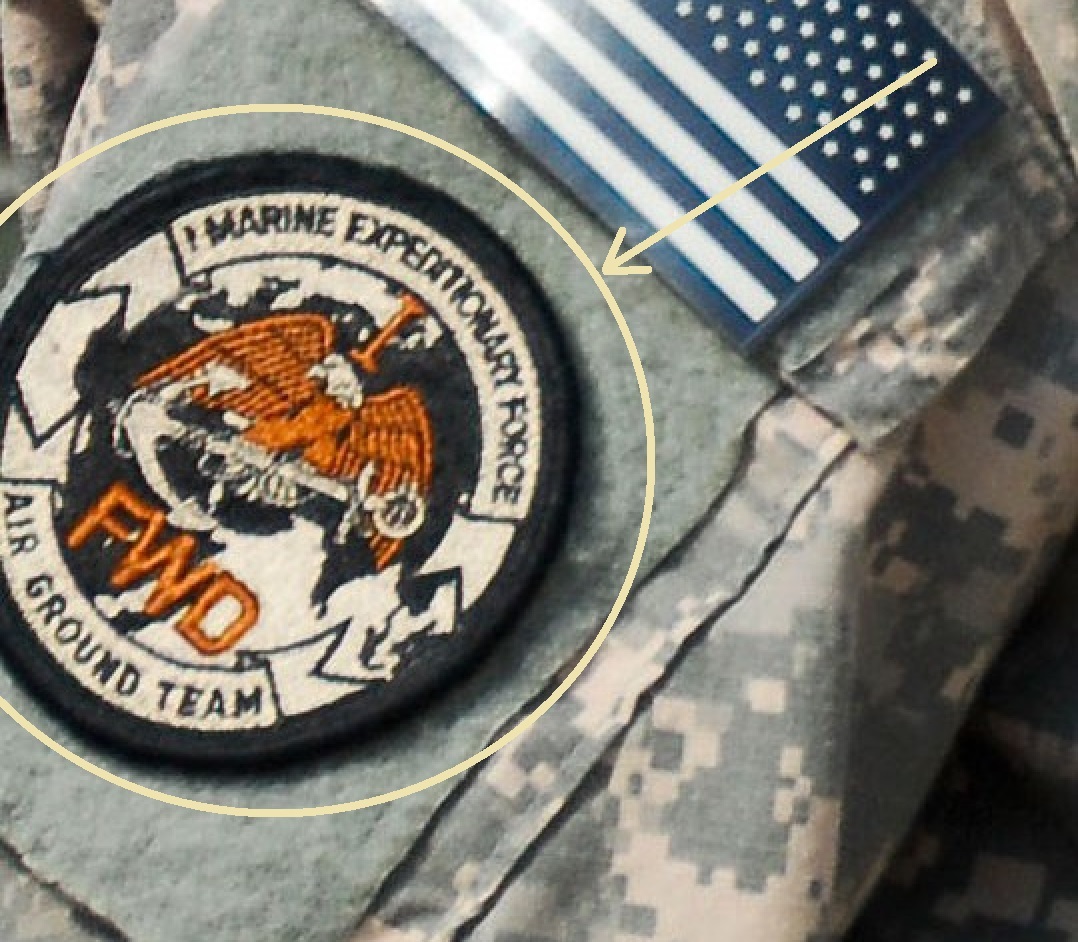 KANDAHAR-WHACKER© JSOC USMC MARINE EXPEDITIONARY FORCE FWD AIR GROUND TEAM SSI