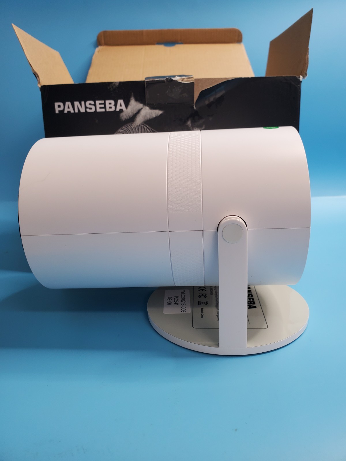 [Built-in-Apps] PANSEBA 270�Adjustable Smart Mini Projector WiFi 6 & Bluetooth