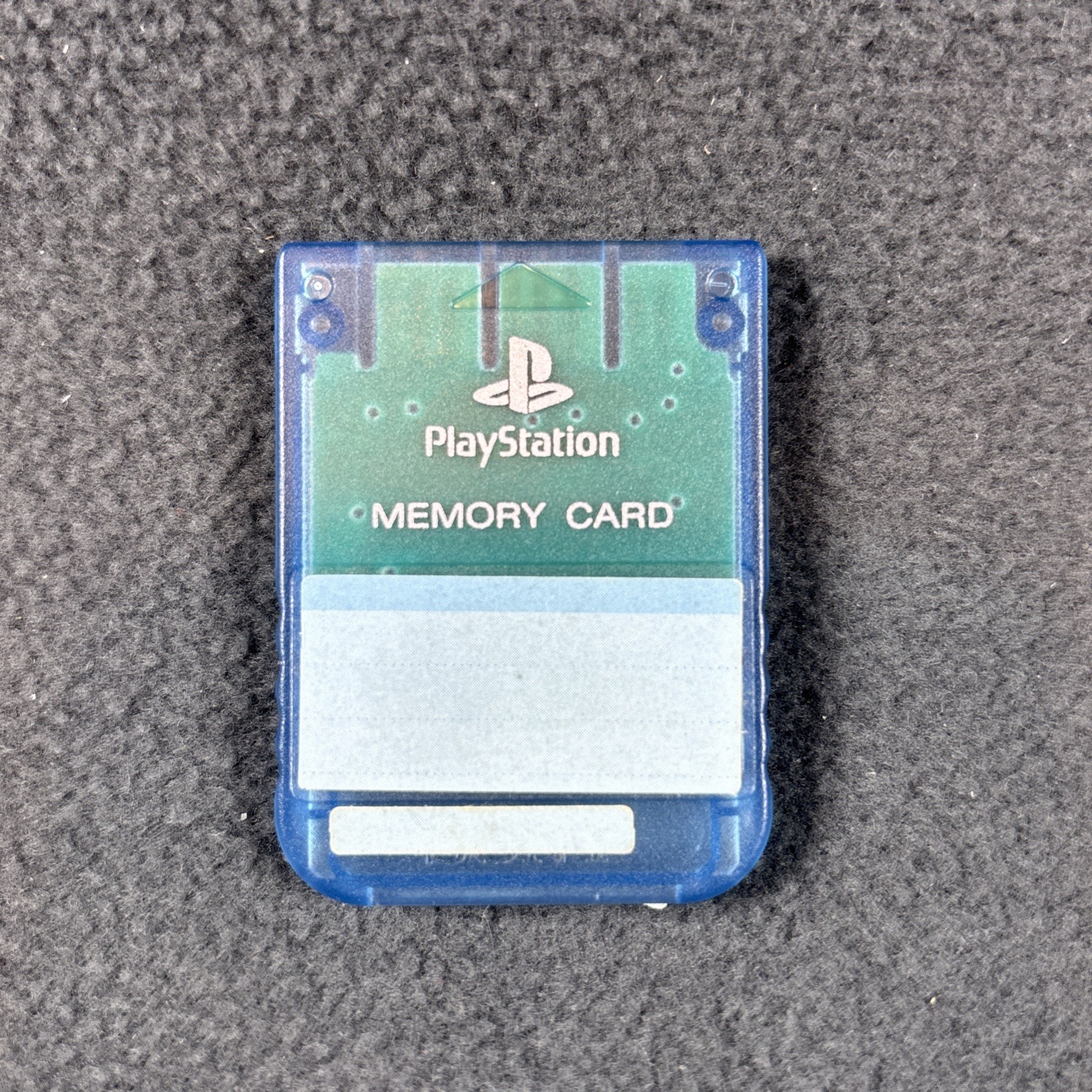 PlayStation 1 - OEM Official Memory Card SCPH-1020 - Island Blue