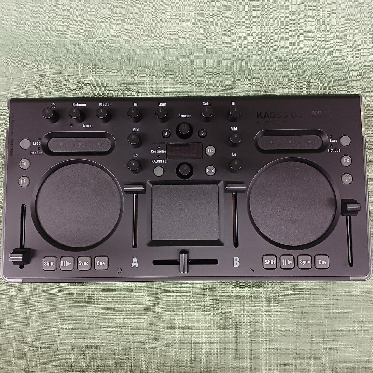 KORG Kaoss DJ 2-Deck USB DJ Controller w/ Touchpad Effects Unit Tested Working