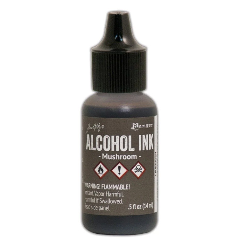 Ranger TAL-22091 Tim Holtz Alcohol Ink .5oz-Mushroom
