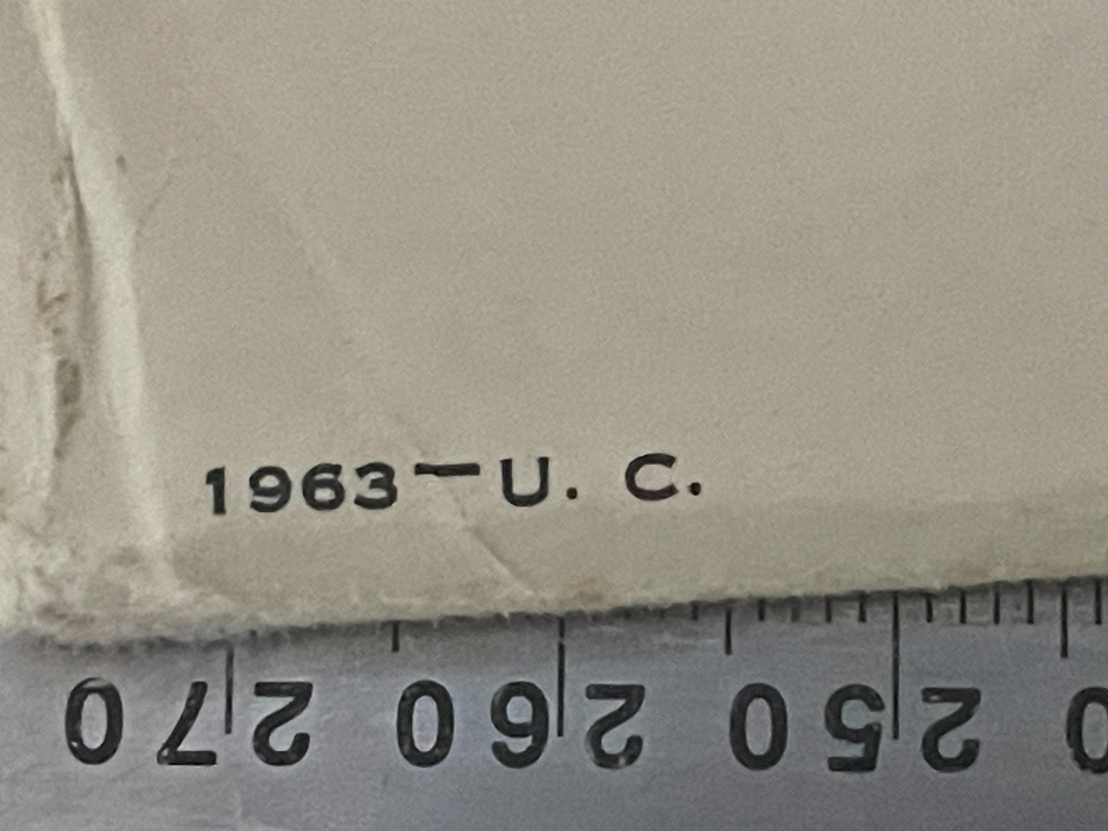 1963 D Uncirculated Mint Set W/O OGP
