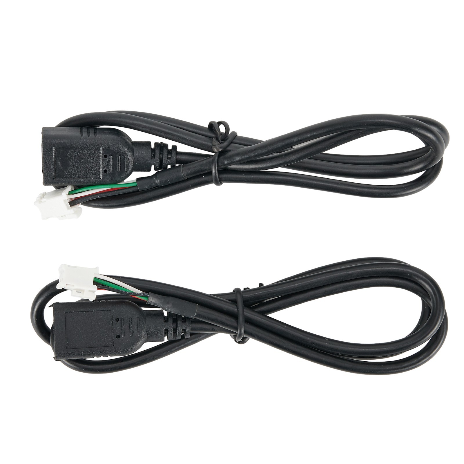 2pcs Car USB Cable Adapter 4Pin & 6Pin Accessories Connector For Android