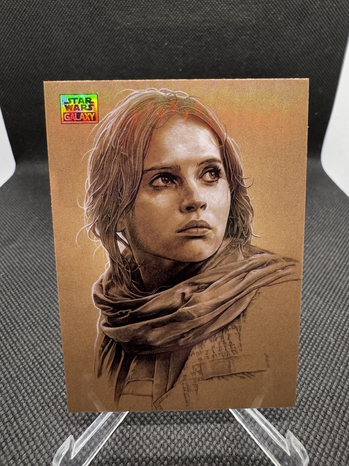 2025 Topps Star Wars Galaxy - Jyn Erso Refractor #69