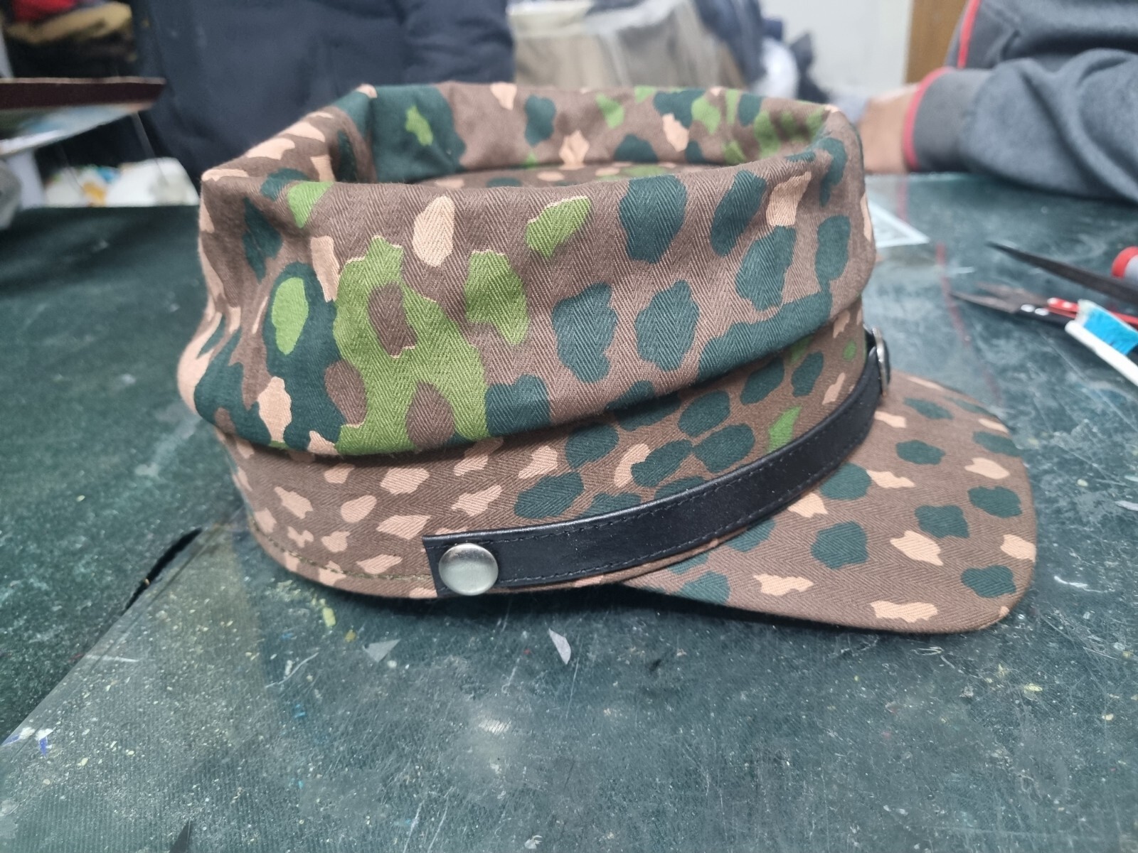 Civil War Style Forage Cap Camo Made Cap Maker