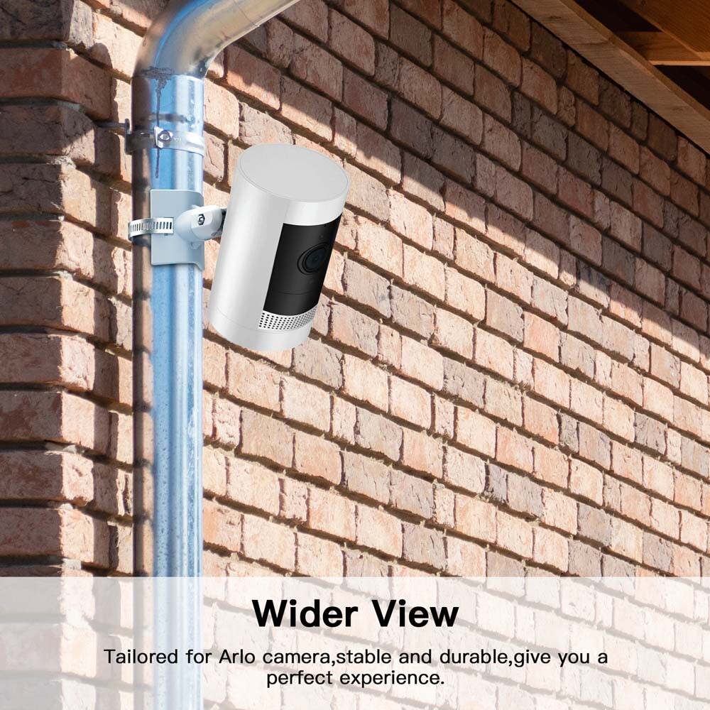 Pole/ Railing Mount Bracket for Ring Stick Up Cam Battery/Ring Indoor Cam