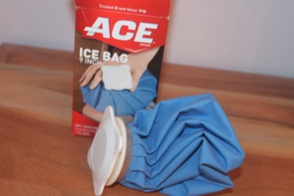 Vintage NEW 2011 Ace 3M Ice Bag 9' Soft Touch Fabric Cold Therapy Reusable Bag