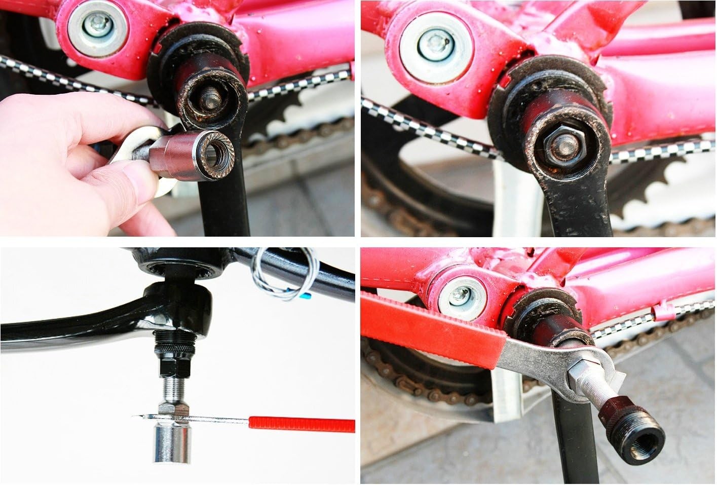 Professional Bicycle Crank Extractor Bottom Bracket Remover Spanner Repair Tool