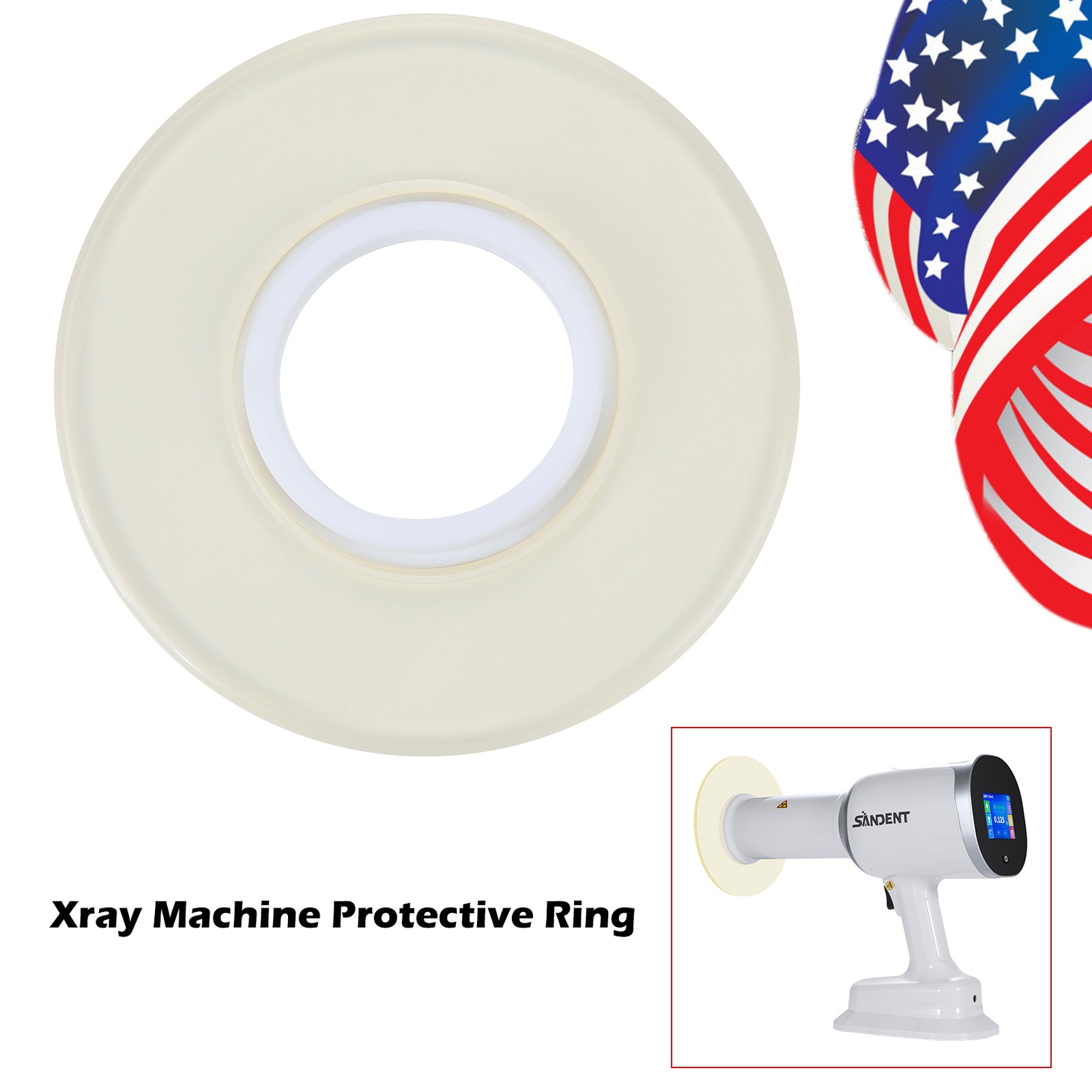Dental Scatter Shield Ring Protective Shield for SANDENT X Machine Ray po