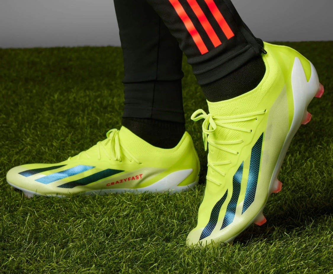 IE2376 Men’s 7 adidas X Crazyfast Elite FG Soccer Cleats - 'Solar Energy Pack'